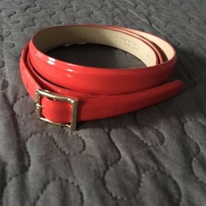 J Crew patent leather belt